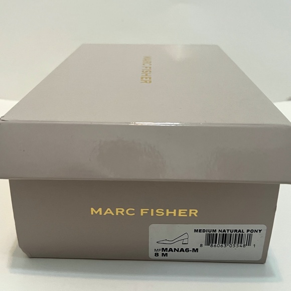 EUC Marc Fisher Leopard Print Calf Hair Pumps - Size 8M - Picture 15 of 16